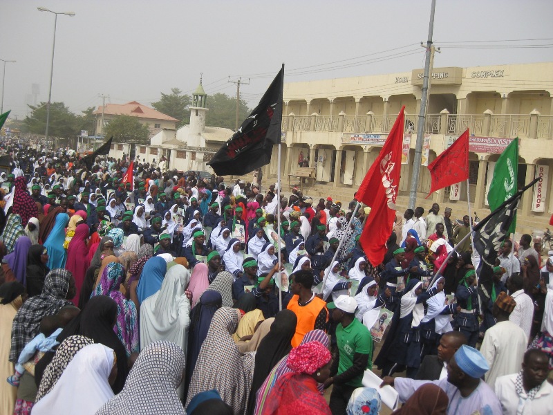 Maulid/free zakzaky procession Bauchi 1437